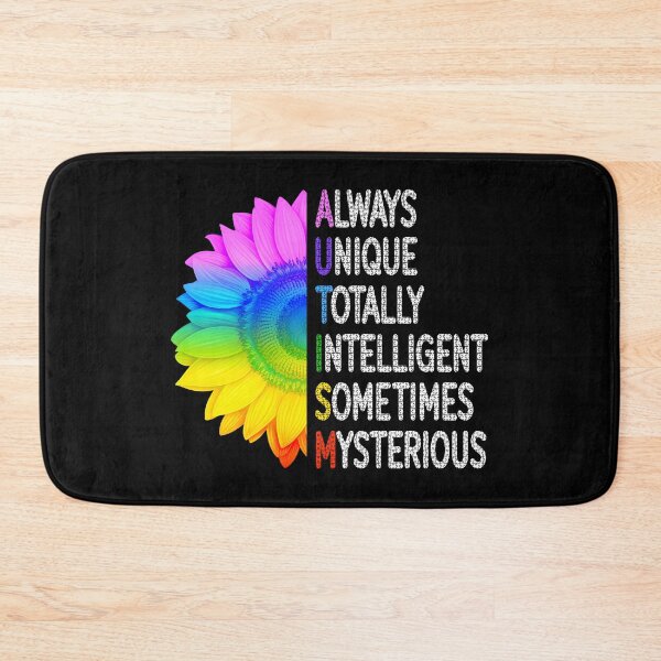 Item preview, Autism Definition with Sunflower and Puzzle Letters designed and sold by BelloniArtShop.