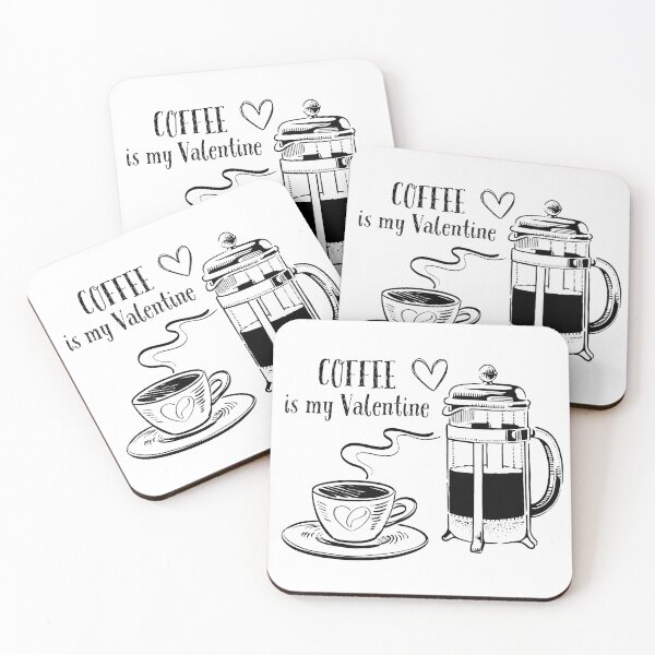 Item preview, Café Prensa Francesa San Valentín designed and sold by MochaMeli.