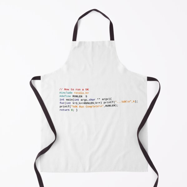Item preview, 5K C Code Shirt designed and sold by ByteWorksStudio.