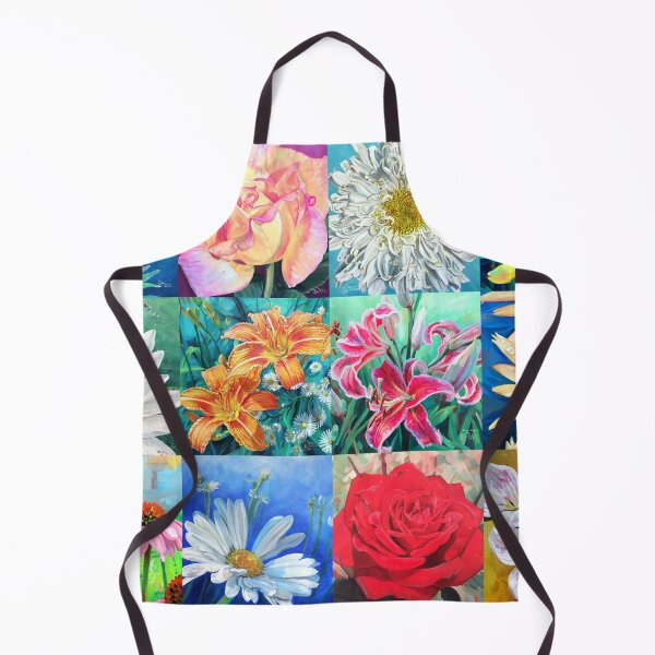 Item preview, Flower Painting Montage (acrylic paint) designed and sold by RVA-tack.