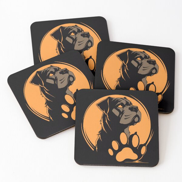 Item preview, "Dog Logo Paw Print Tee" designed and sold by Art-Vortex-fr.