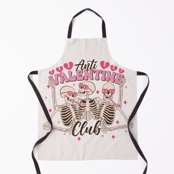 Item preview, "Anti Valentine Club" Funny Skeletons designed and sold by FlawlessSeams.