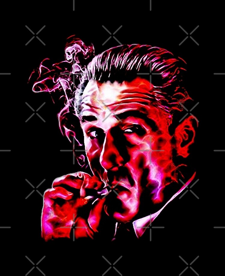 Robert De Niro Raucht Mafia Gangster Film Goodfellas Malerei Ipad Hulle Skin Von Xsdni999 Redbubble