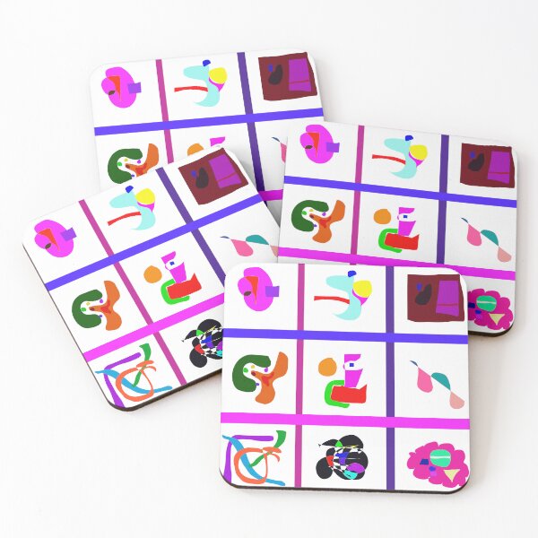 Item preview, A Collection of Nine Abstract Miniatures 28 designed and sold by masabo.