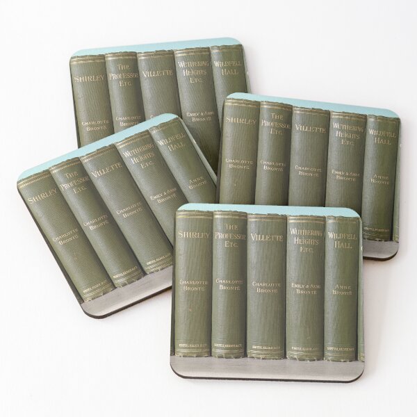 Item preview, Vintage set of books by the Bronte sisters, Charlotte Bronte, Emily Bronte, Anne Bronte designed and sold by CLHawley.
