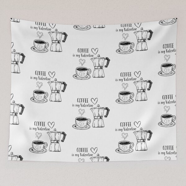 Item preview, Moka Esspresso Coffee Valentine designed and sold by MochaMeli.