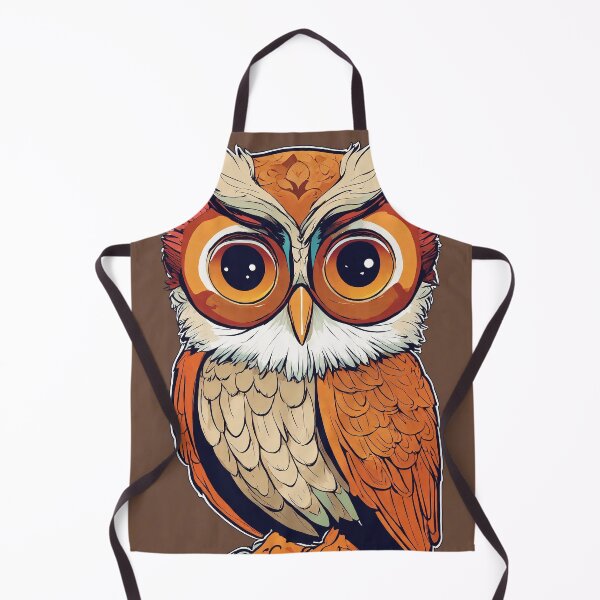 Aperçu de l'œuvre OWL CUTE FUNNY créée et vendue par BANKJOB ⭐⭐⭐⭐⭐.