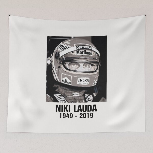 Item preview, Niki Lauda classic Tshirt designed and sold by exponentialart.