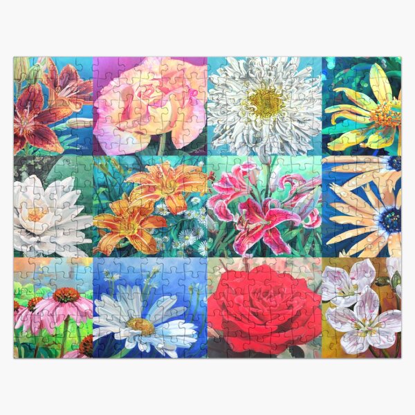 Artikel-Vorschau von Blumenmalerei-Montage (Acrylfarbe), designt und verkauft von RVA-tack.