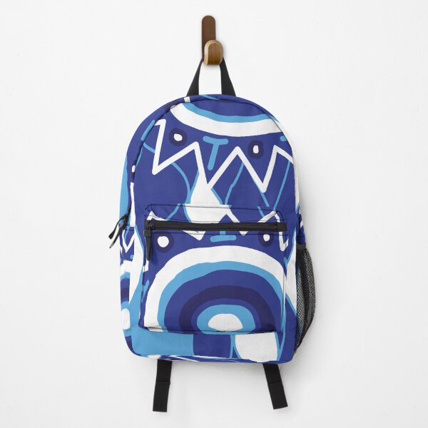 Item preview, Bogolan African pattern blue designed and sold by Wolagno.