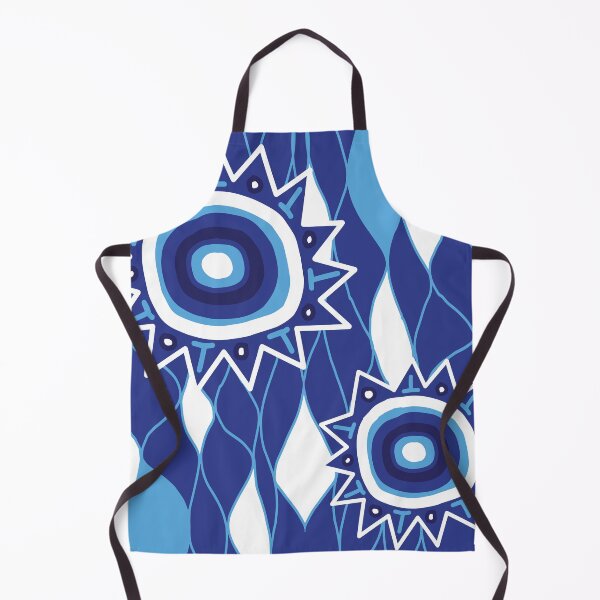 Item preview, Bogolan African pattern blue designed and sold by Wolagno.