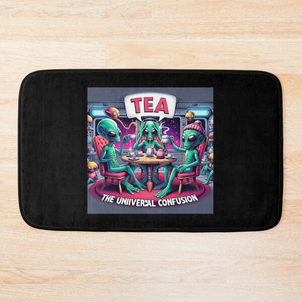Item preview, Tea: The Universal Confusion - Aliens' Tea Party designed and sold by BlueGoldArt.
