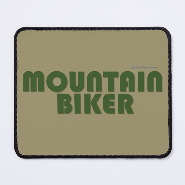 Item preview, mountain biker designed and sold by Gravelymas.