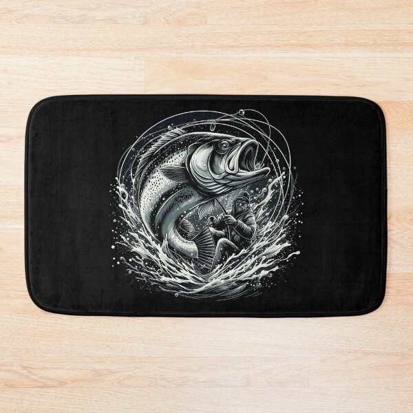 Item preview, Fishing angler dynamic gift designed and sold by Pineapple-Tree.