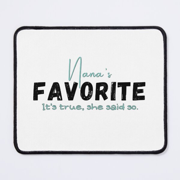 Item preview, Nana's Favorite Grandchild designed and sold by BHBoutiqueShop.