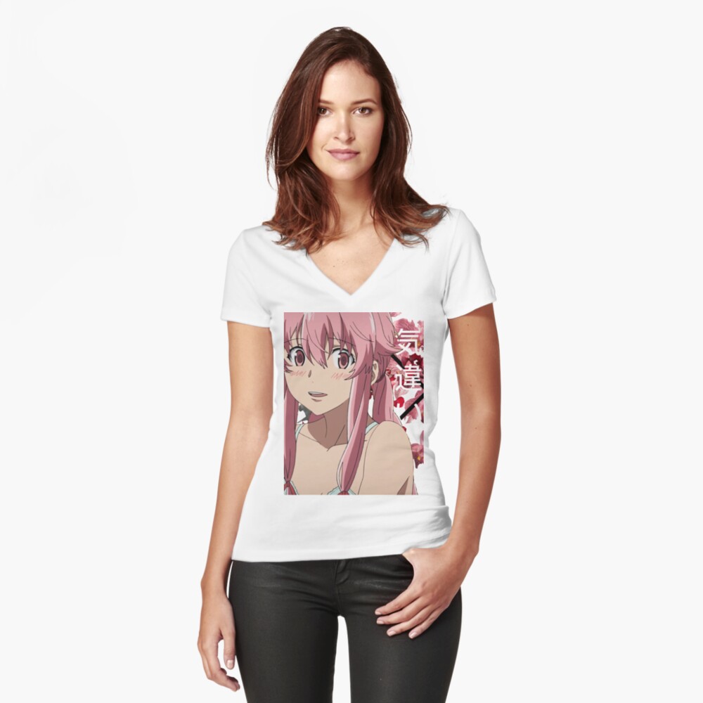 Mirai Nikki Gasai Yuno Waifu T-Shirt – Teepital – Everyday New Aesthetic  Designs