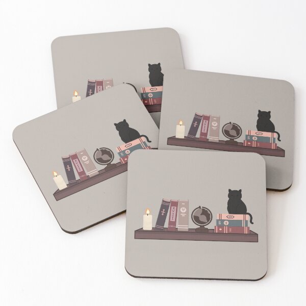 Item preview, Bookshelf Dark Academia Aesthetic designed and sold by wonderxwander.