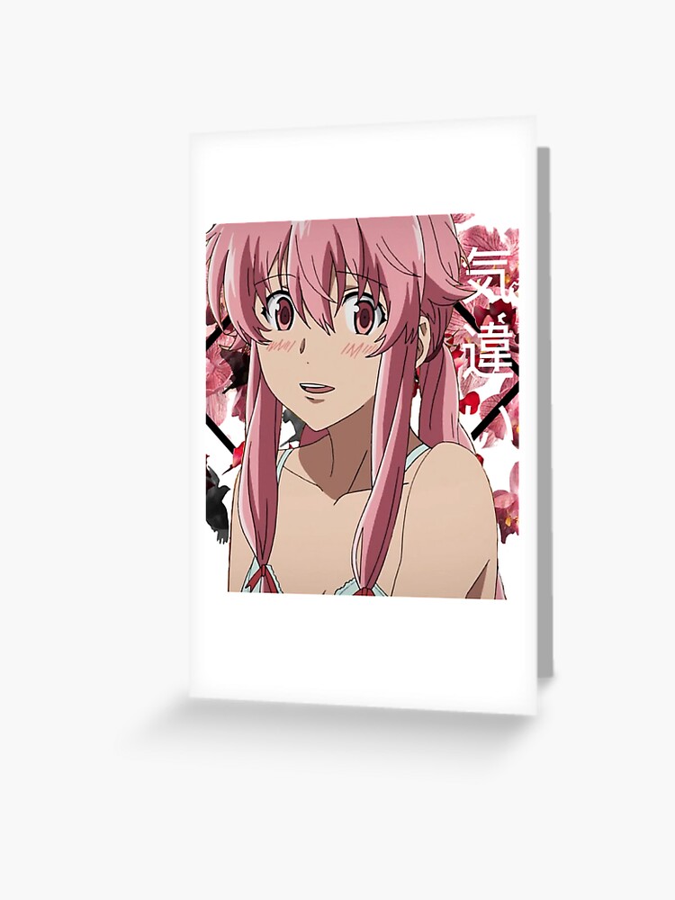 Anime Mirai Nikki Poster Kraft Paper Prints Future Diary Yuno