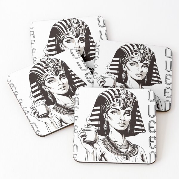 Item preview, Caffeine Queen Cleopatra designed and sold by Elias Kamstra.