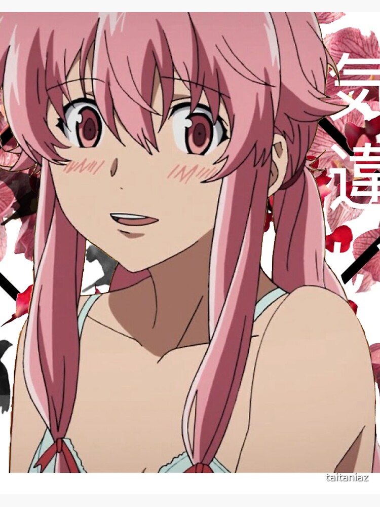 Yuno Gasai - Mirai Nikki | Art Board Print