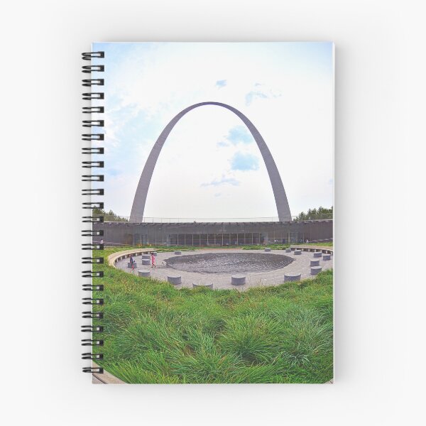 Item preview, St. Louis Missouri Gateway Arch And Museum Vertical designed and sold by LisaWootenPhoto.