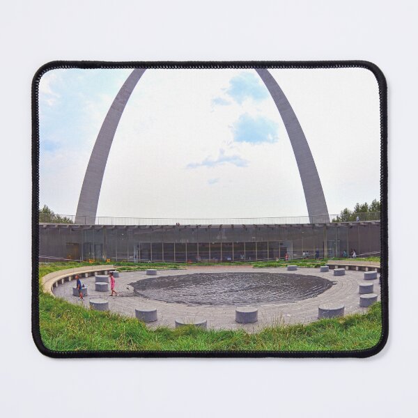 Item preview, St. Louis Missouri Gateway Arch And Museum Vertical designed and sold by LisaWootenPhoto.
