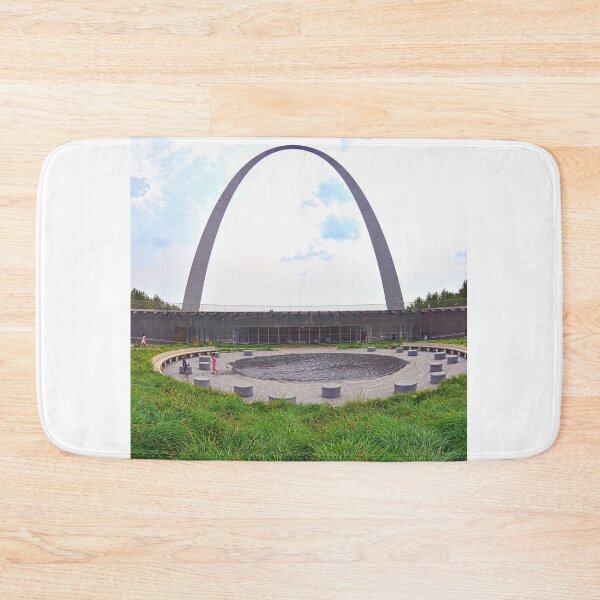 Item preview, St. Louis Missouri Gateway Arch And Museum Vertical designed and sold by LisaWootenPhoto.