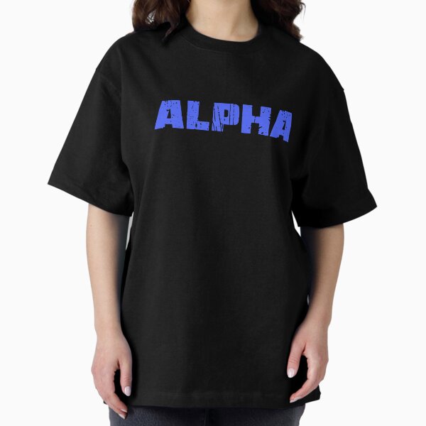 logo alpha T-shirt oversize