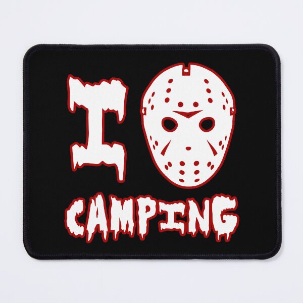 Item preview, Jason I Love Camping Horror designed and sold by tisonhugeszx.