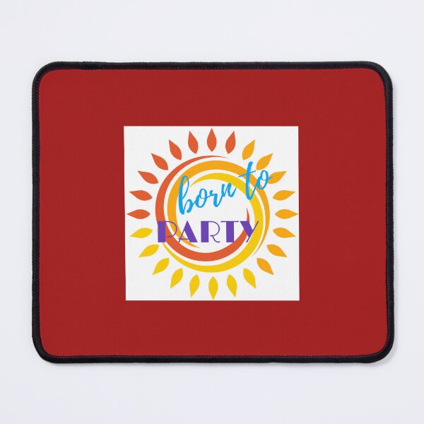 Item preview, Modern BORN TO PARTY design designed and sold by WAKYSHOP.