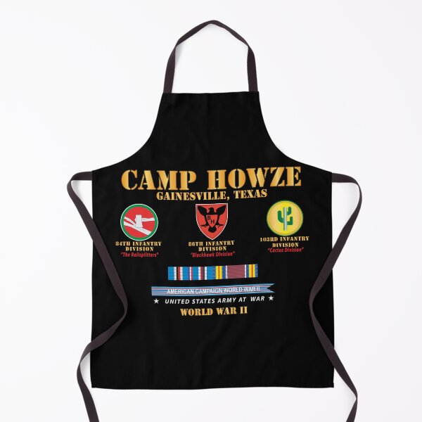 Item preview, Army - Camp Howze - Gainesville, TX  w SVC AMCAM - WWII X 300 designed and sold by Military Insignia Products.
