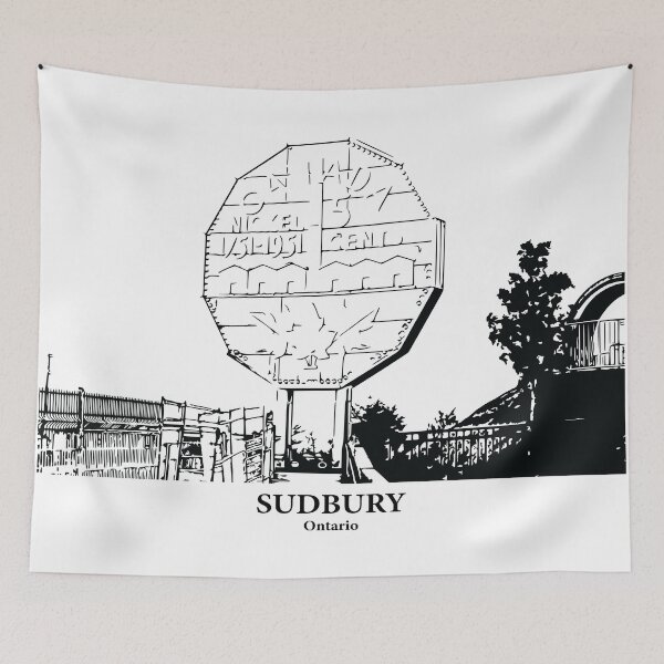Item preview, Sudbury - Ontario designed and sold by Lakeric Cityscapes.