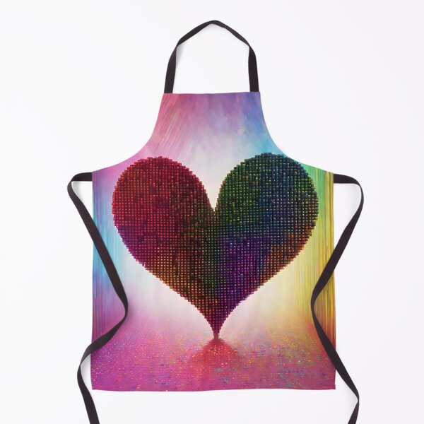 Item preview, Rainbow heart designed and sold by MyCraftForYOU.