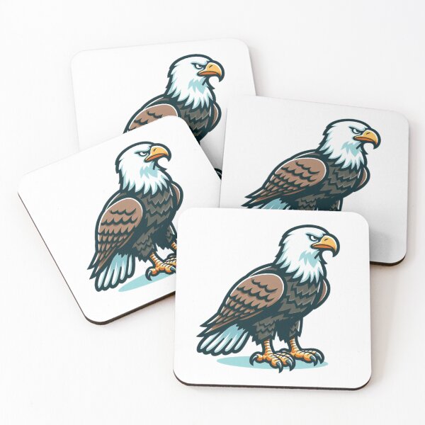 Item preview, Bald eagle bird cartoon designed and sold by Roberto Almeida.