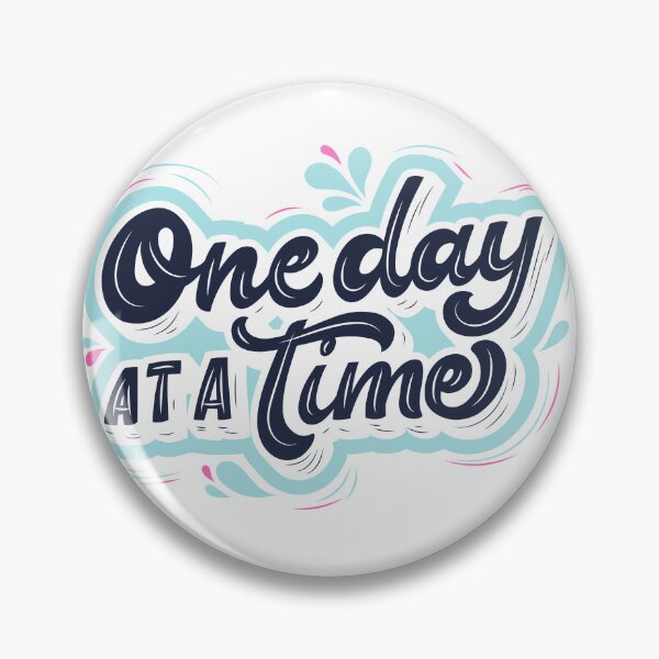 Item preview, One day at a time designed and sold by InfiniteSticker.
