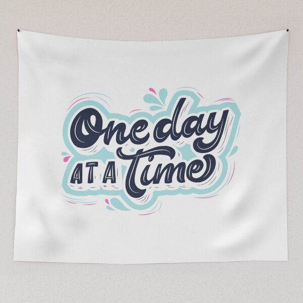 Item preview, One day at a time designed and sold by InfiniteSticker.