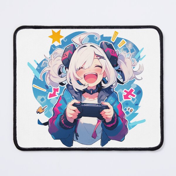 Item preview, Cute Girl Playing Videogames designed and sold by CoryDS.