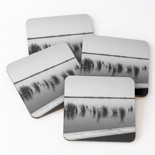 Item preview, Water view in black and white designed and sold by CanadianWild418.