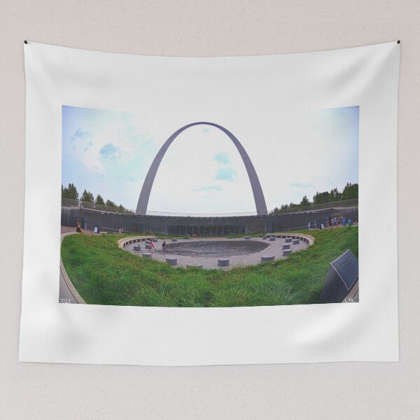 Item preview, St. Louis Missouri Gateway Arch And Museum  designed and sold by LisaWootenPhoto.