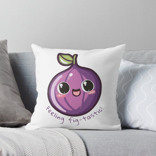 Item preview, Cute Kawaii Fig Feeling Fig-tastic designed and sold by WildPalette-Art.