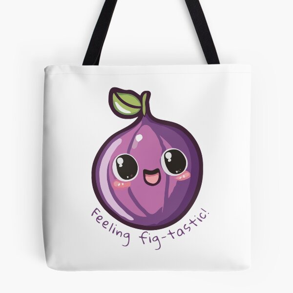 Item preview, Cute Kawaii Fig Feeling Fig-tastic designed and sold by WildPalette-Art.
