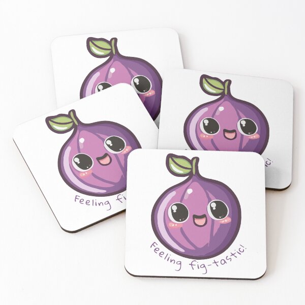 Item preview, Cute Kawaii Fig Feeling Fig-tastic designed and sold by WildPalette-Art.
