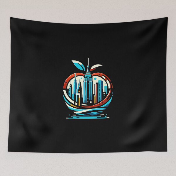 Item preview, Apple, New York City designed and sold by MktngMultiverse.