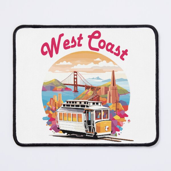 Item preview, West Coast Sunset with Cable Car designed and sold by B-Cdesign.