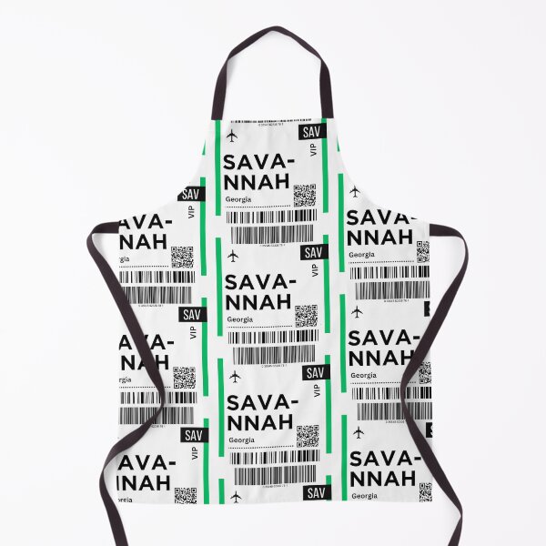 Item preview, Savannah, Georgia Airplane Boarding Pass designed and sold by RoamInk.