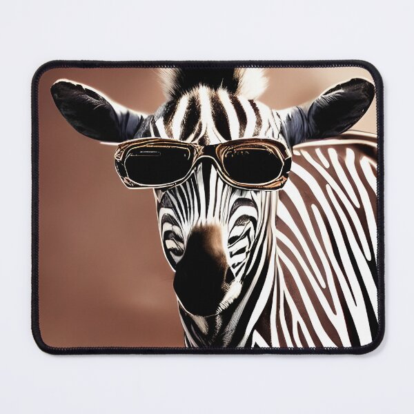 Item preview, A Zebra Wearing Sunglasses In The Summer designed and sold by Paw's Arts.