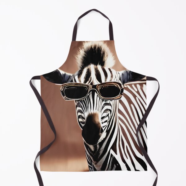 Artikelvorschau, Ein Zebra mit Sonnenbrille im Sommer entworfen und verkauft von Paw's Arts.