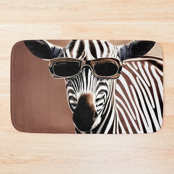 Item preview, A Zebra Wearing Sunglasses In The Summer designed and sold by Paw's Arts.