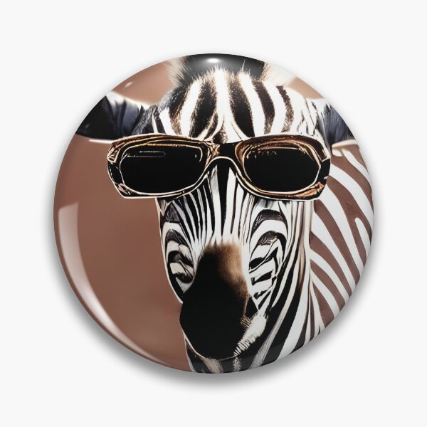 Item preview, A Zebra Wearing Sunglasses In The Summer designed and sold by Paw's Arts.