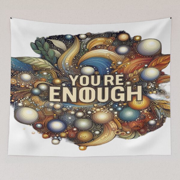 Item preview, Self-Love Reminder: You Are Completely Enough designed and sold by 7venty.